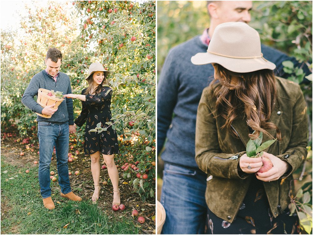 Apple Orchard Engagement Session